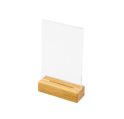 Porte-menu de table IEZZY A6 bois