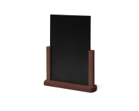 Ardoise de table IEZZY A5 brun foncé bois