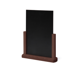 Tafelkrijtbord IEZZY A5 donkerbruin hout