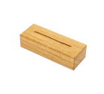 Menukaarthouder IEZZY T tafeldisplay A5 hout