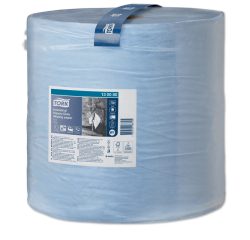 Papier d'essuyage Tork W1 Industrial Heavy-Duty Premium 130080 3 épaisseurs 750 feuilles bleu