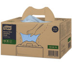 Reinigingsdoek Tork W7 Premium Heavy-Duty dispenserdoos 1-laags 180 vel blauw 530272