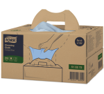 Reinigingsdoek Tork W7 Premium dispenserdoos 1-laags 210 vel blauw 510272