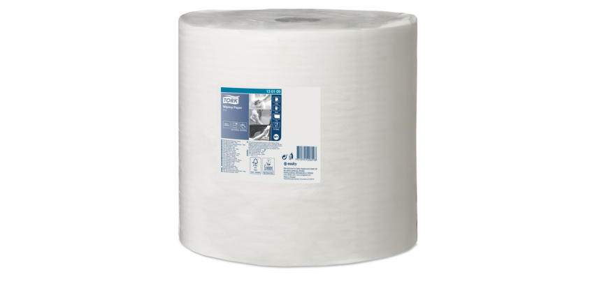 Tork W1 Advanced 130109 Wiping Paper 1-ply 1180m white
