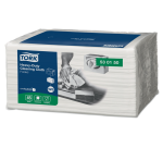 Tork Premium Reinigungstuch Heavy-Duty W8 530150 1-lagig 45 Blätter weiß