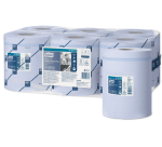 Papier d'essuyage Tork M4 Reflex Plus Advanced 473391 2 épaisseurs 450 feuilles bleu