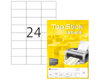 Etiket Office 70x37mm 2400 stuks