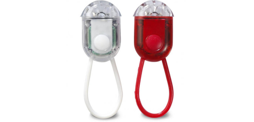 Front and rear bike light