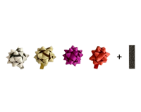 Rosette Haza brillant 50mm assorti