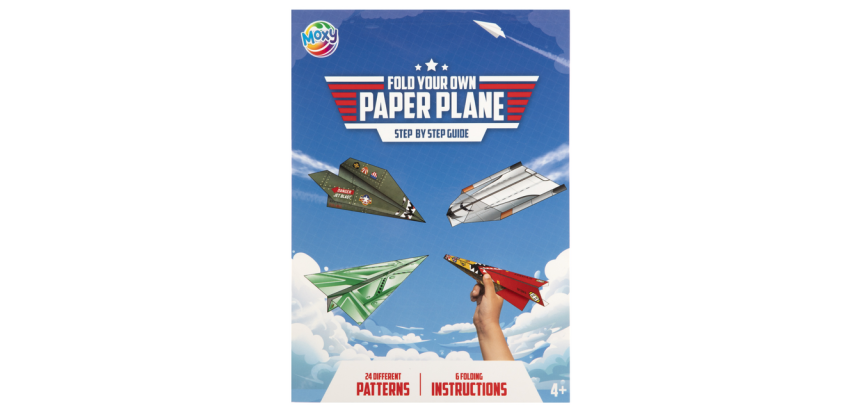 Bloc Fold your own Paper Planes 24 feuilles 25x18cm