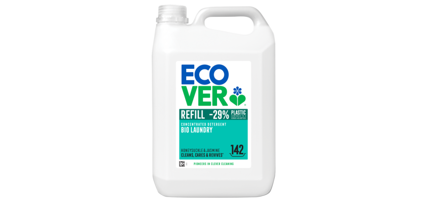 Lessive Ecover Universal chèvrefeuille & jasmin recharge 5L