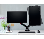 Monitorarm Kensington One-touch in hoogte verstelbaar dubbel