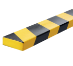 Beschermingsprofiel Durable S20 recht 1m geel zwart