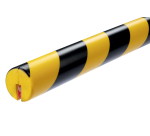 Beschermingsprofiel Durable E8R hoek 1m geel zwart