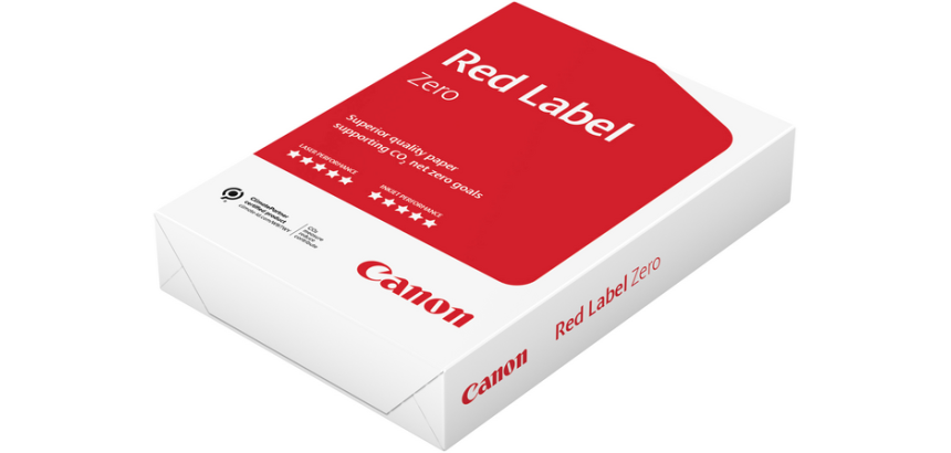 Papier copieur Canon Red Label Zero A4 80g blanc 500 feuilles