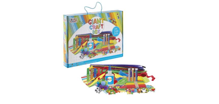 Giant Craft Box 40x30cm over 500 pieces