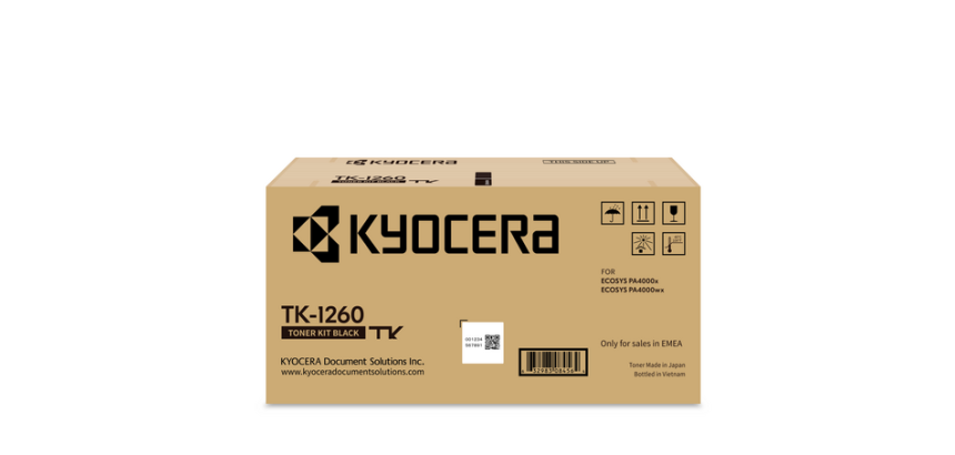 KYOCERA TK-1260 toner cartridge 1 pc(s) Original Black