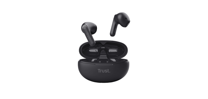 Ecouteurs trust Yavi noir