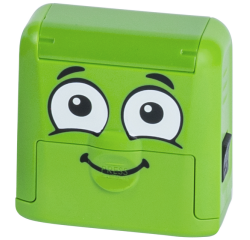 Tampon textile Colop Marky personnalisable vert