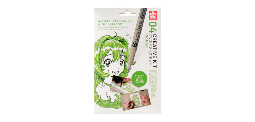 Sakura Manga Zeichen-Set, 6-teiliges Set