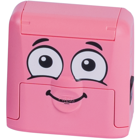 Tampon textile Colop Marky personnalisable rose