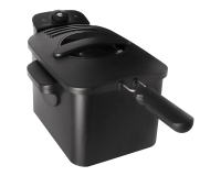 Friteuse Inventum 3 liter zwart