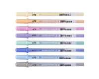 Sakura Gelly Roll Moonlight 10 Pastell Gelstift Set 8 Farben