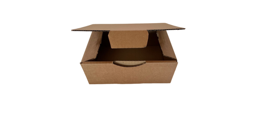 Boîte postale IEZZY 330x250x80mm cannelure B marron