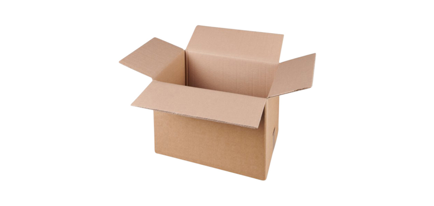 Boîte d'expédition pliable IEZZY 425x325x300mm cannelure-BC brun