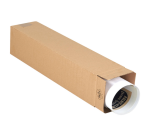 Tube d'expédition carré IEZZY 1200x120x120mm marron