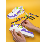 Weißer Pigment-Tintenmalstift mit wasserbasierter Tinte und extragroßer Spitze PC17K BL