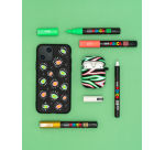 Marqueur peinture Posca PC8K Large biseau bronze