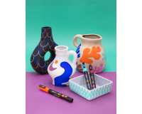 De_marqueur posca 8 saumon