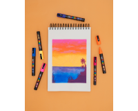 Paintmarker Uni POSCA PCM22 Mop'r zwart