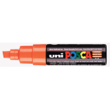 Paintmarker Uni POSCA PC8K breed schuin donker oranje