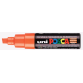 Verfstift Posca PC8K breed schuin donker oranje