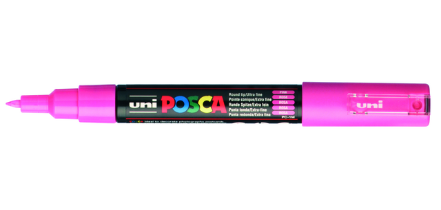 Marqueur peinture Posca PC1MC Extra Fin rose