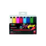 Marqueur peinture Posca PC7M Large assorti set 8 pièces