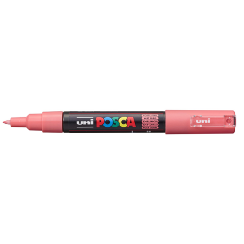 Marqueur peinture Posca PC1MC Extra Fin corail