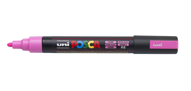 Posca-Malstift PC5M Mittel fluoreszierend Rosa