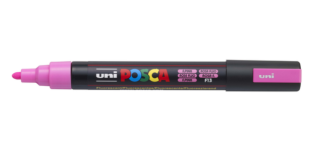 Paintmarker Uni POSCA PC5M medium fluor roze