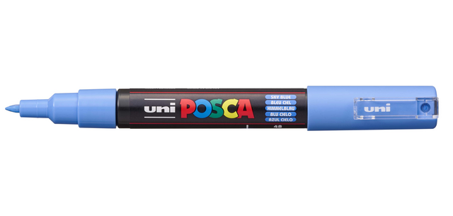 Posca Paint Marker PC1MC Extra Fine Sky Blue
