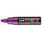 Verfstift Posca PC8K breed schuin paars