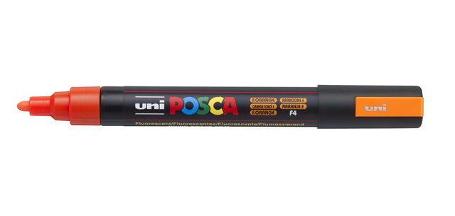 Posca Paint Marker PC5M Medium Fluorescent Orange