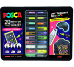 Marqueur peinture Groovy Colours assorti coffret métal de 20 pièces