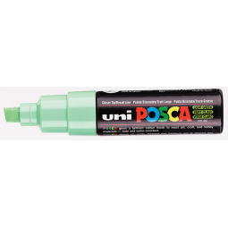 Verfstift Posca PC8K breed schuin lichtgroen