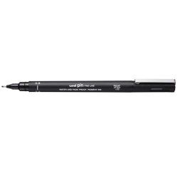 De_fineliner uni-ball pin 0,9mm noir