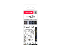 Fineliner Uni-Ball Brush Art assorti set 5 pièces