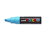 Posca Paint Marker PC8K Large Chisel Tip Fluorescent Turquoise