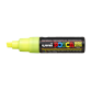 Verfstift Posca PC8K breed schuin fluor geel